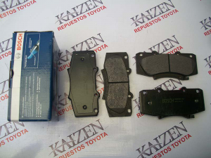 JGO DE PASTILLAS DE FRENO HILUX/SW4 2.5 2009-2012 BOSCH
